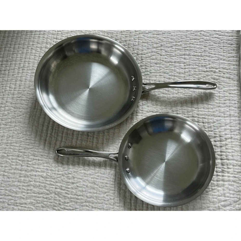Calphalon Contemporary Stainless Steel Frying Pan Set 8